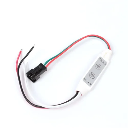 Контроллер MG2811 S381 (12-24V, 1024pix, SPI, 2 кнопки, для одноцветной ленты) - фото I