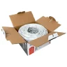 Кабель витая пара F/UTP кат.5E 4 пары 24 AWG solid PVC сер. (м) TERACOM PRO EKF TRP-5EFTP-04PVC-GY-IN3 - фото 6