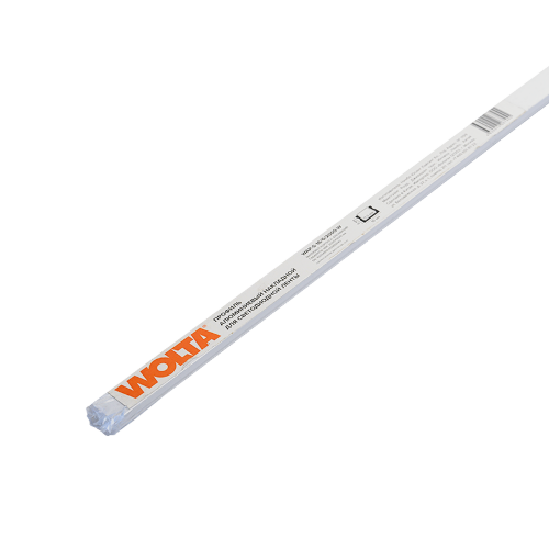 Профиль алюминиевый накладной WOLTA WAP-S-16/6/2000-W белый 6х16х2000мм - фото 6.