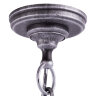 UUL-A01H 60W-E27 IP44 BLACK SILVER Светильник уличный, под лампу Е27, Архитектурный подвесной, Корпус темно-серебристый, TM Uniel - фото 4