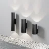 Настенный светильник Клин / Shim 3000К 30Вт IP 65 (Черный) O514WL-L30B3K1 - фото 6