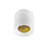 DK3090-WH+YE Светильник накладной IP 20, 10 Вт, GU5.3, LED, белый/желтый, пластик.