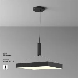 Потолочный светильник Zon 3000K 90W 120° (Черный)