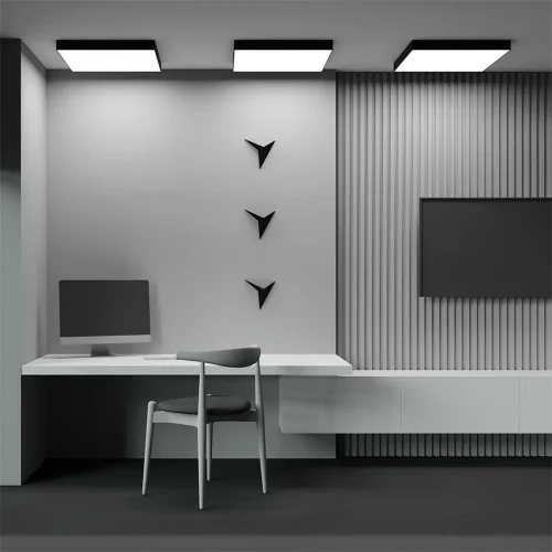 Потолочный светильник Zon 3000K 90W 120° (Черный) - фото 8