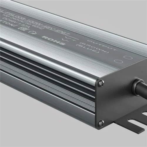 Источник напряжения 48В 100Вт IP67 PSL008 (Серебро) PSL008-100W-48V-IP67 - фото 6
