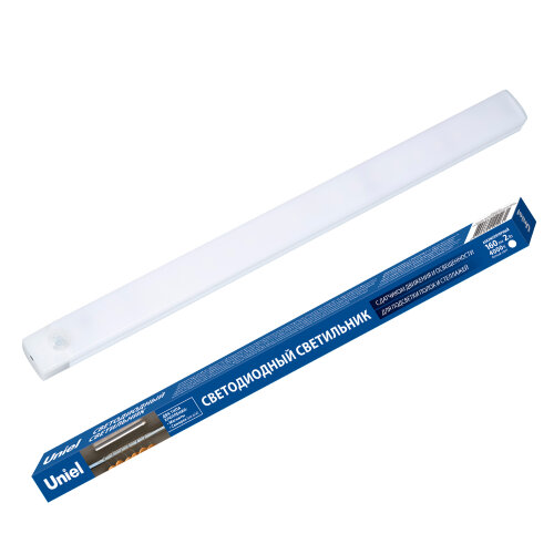 ULM-F60-2W-4000K-RECH SENSOR IP20 WHITE Светильник светодиодный для мебели с сенсором движения и освещенности, Аккумуляторный в-к, 300мм, 160лм - фото 14