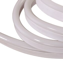 ULS-N21-2835-120LED-m-8mm-IP67-220V-8W-m-50M-YELLOW Светодиодная гибкая герметичная лента, NEON, Бобина 50 м, Желтый свет.