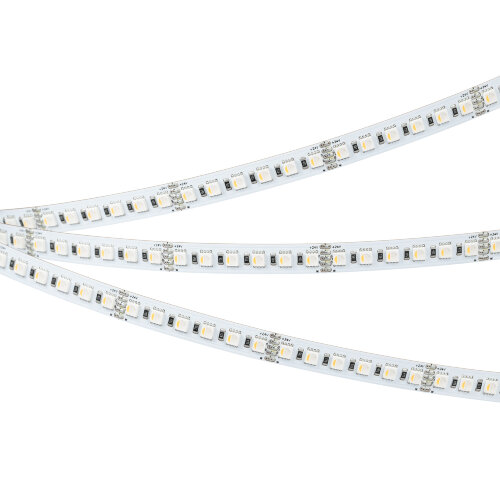 Светодиодная лента RT-H120-10mm 24V RGBW-Warm-4-in-1 (25 W/m, IP20, 4040, 5m) (Arlight, Открытый) - фото 3