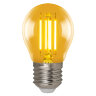 LED-G45-5W-GOLDEN-E27 GLV21GO Лампа светодиодная Vintage, Форма шар, золотистая колба - фото 1