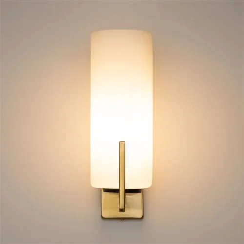 Настенный светильник (бра) Fortano E27х1 40Вт (Черный и Латунь) - фото 8