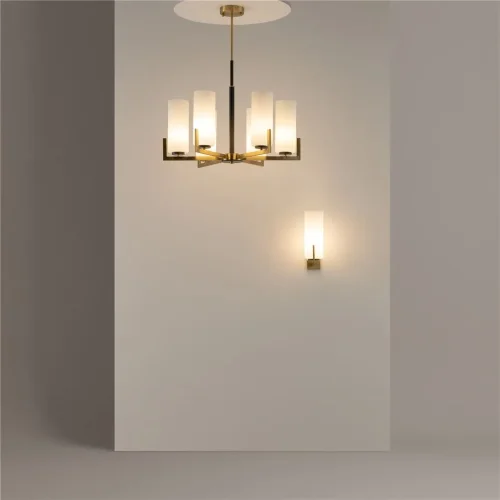 Настенный светильник (бра) Fortano E27х1 40Вт (Черный и Латунь) - фото 10