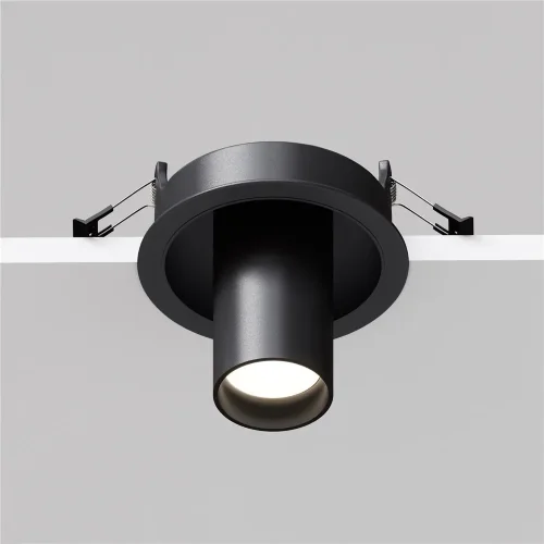 Встраиваемый светильник Фокус С / FOCUS S 1*GU10 10 Вт (Черный) C048CL-01-GU10-B - фото 4