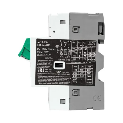 Выключатель автоматический для защиты двигателя АПД-32 13-18А EKF apd-me-18 - фото 6