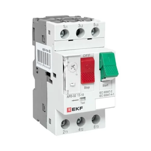 Выключатель автоматический для защиты двигателя АПД-32 13-18А EKF apd-me-18 - фото