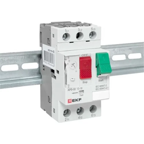 Выключатель автоматический для защиты двигателя АПД-32 13-18А EKF apd-me-18 - фото 2