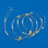 ULD-E0200-200-STB-3AA WARM WHITE IP44 Гирлянда светодиодная Лучи росы на батарейках 3АА не в-к, 2м, 10 нитей, 200 светодиодов, Теплый белый свет, Провод прозрачный - фото 1