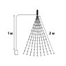 ULD-E0200-200-STB-3AA WARM WHITE IP44 Гирлянда светодиодная Лучи росы на батарейках 3АА не в-к, 2м, 10 нитей, 200 светодиодов, Теплый белый свет, Провод прозрачный - фото 6