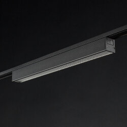 Светильник трековый SLIM, 48В 12W черный 2700-6000К , DL-SLIM-DFBL-12-CCT 022076