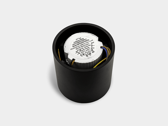 Светильник светодиодный потолочный накладной , серия GW, Черный, 30Вт, IP20, Теплый белый (3000К), GW-8701-30-BL-WW. Фото 2