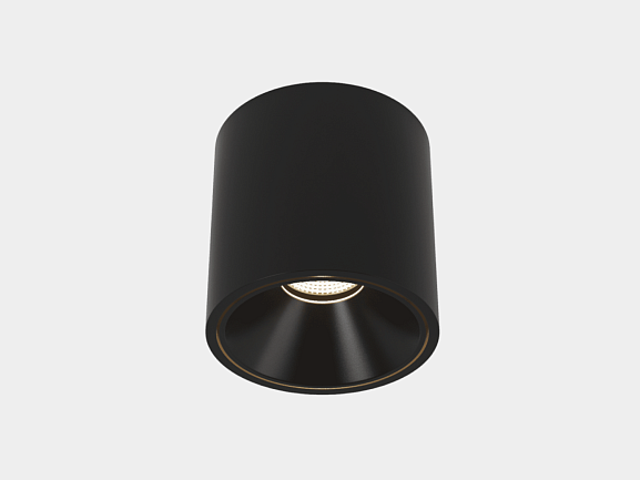 'Светильник светодиодный потолочный накладной , серия GW, Черный, 30Вт, IP20, Теплый белый (3000К), GW-8701-30-BL-WW - фото