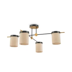 Потолочный светильник Freya FR5377CL-04B (Черный)