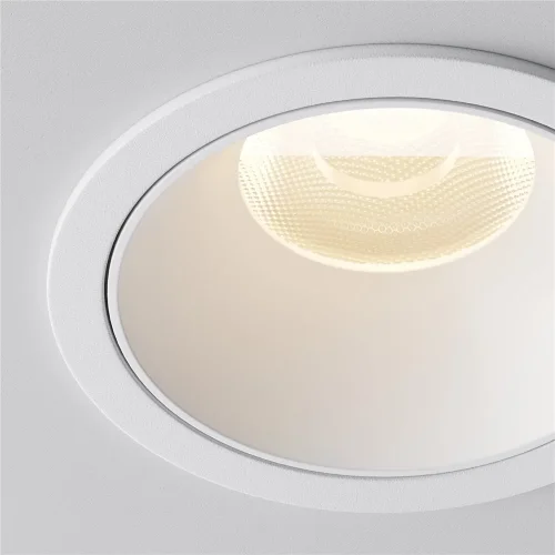 Встраиваемый светильник Альфа / Alfa LED 15 Вт 3000 К 60° (Белый) DL043-01-15W3K-RD-W-1 - фото 8