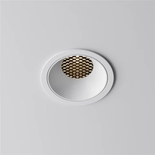 Встраиваемый светильник Альфа / Alfa LED 15 Вт 3000 К 60° (Белый) DL043-01-15W3K-RD-W-1 - фото 10