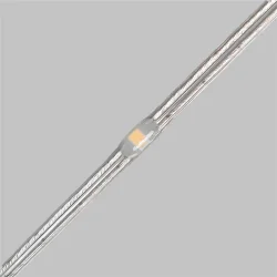 Гирлянда Роса Про 1м Белая 24В, 10 LED, Провод Прозрачный ПВХ, IP65