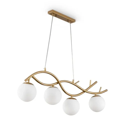 Подвесной светильник Freya FR8014PL-04BS (Латунь) - фото 5