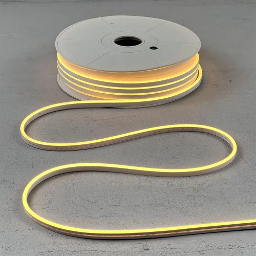 Односторонний Гибкий Неон 8х16мм Тепло-Белый 24В, IP65. Фото 1.