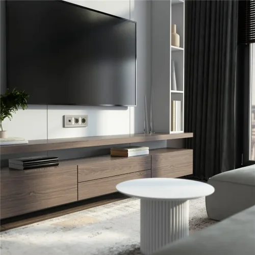 Розетка Ethernet RJ-45 (дымчатый) W1281004 - фото 8