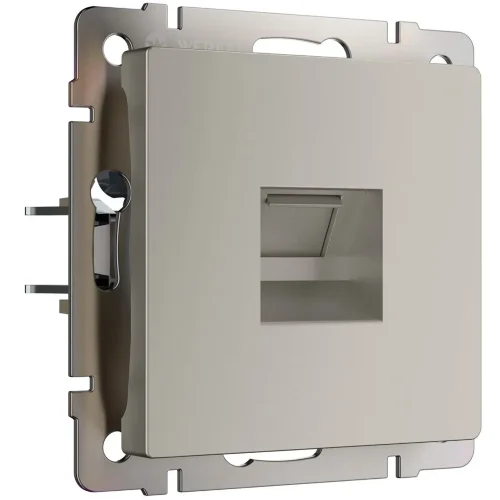 Розетка Ethernet RJ-45 (дымчатый) W1281004 - фото