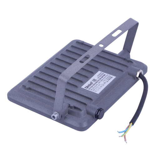 ULF-F52D-50W-6500K IP65 200-240V GREY Прожектор светодиодный, Дневной свет 6500K, Угол 90 градусов, Корпус серый, TM Uniel - фото 5