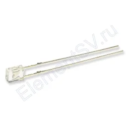 Светодиод ICL-2х3х4mm LE23 (white, 800-900 mcd, clear)