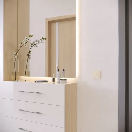 Рамка из металла на 1 пост Platinum шампань W0012611 - фото 4