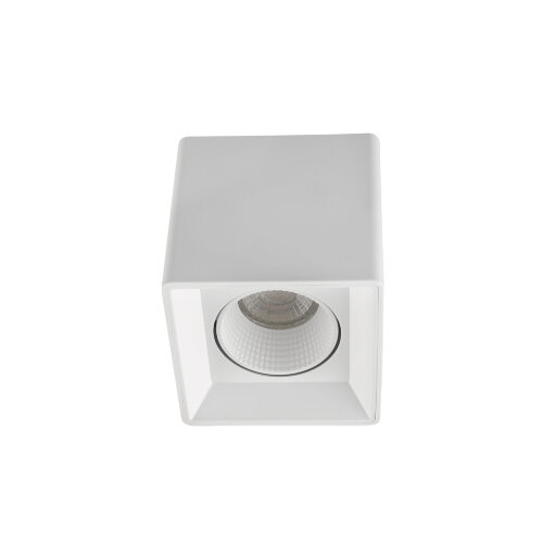 DK3080-WH Светильник накладной IP 20, 10 Вт, GU5.3, LED, белый/белый, пластик.