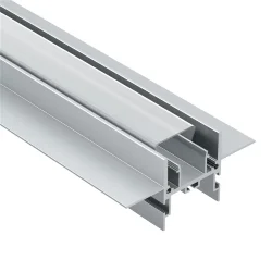 Алюминиевый профиль для натяжного потолка 34x72 (Серебро, 2 м), ALM014S-2M (Серебро) ALM014S-2M