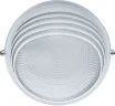 Светильник ЛОН 94 817 NBL-R3-60-E27/WH 1х60Вт E27 IP54 (аналог НПБ 1307 бел. круг ресн. 60Вт) Navigator 94817 - фото