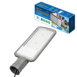 ULV-Q611 100W-6500K IP65 GREY Светильник светодиодный уличный консольный, Дневной свет 6500К, Угол 60-90 градусов, TM Volpe