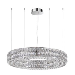 Люстра «ODEON LIGHT» 4927/98L, серия: PANTA (крепление на планке) - 2 версии положения струн — стандартное и прямое