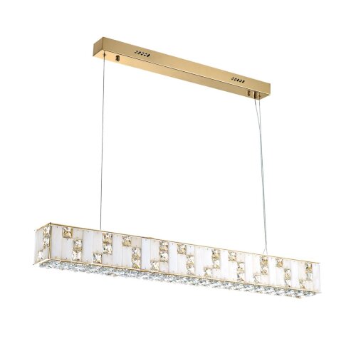 Люстра линейная «ODEON LIGHT» 5072/50L, серия: CROSSA (крепление на планке). Фото 1.