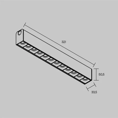 Трековый светильник Точки / Points Arity 3000K 12Вт 24° (Черный) TR237-1-12W3K-B - фото 9