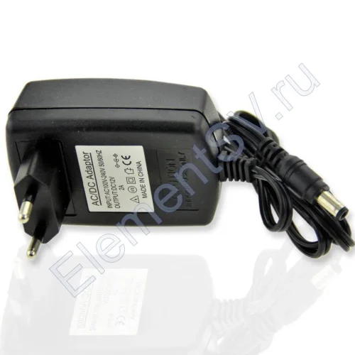 Сетевой адаптер Z5 (220V, 12V, 2A, 24W, штекер 5.5*2.1мм) - фото.