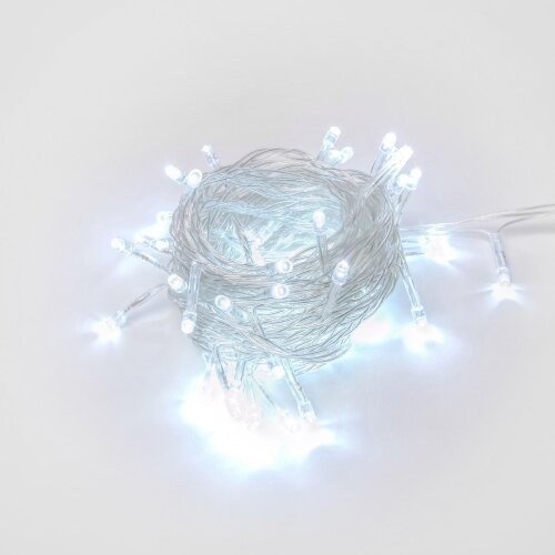 ULD-S0250-020/STA WHITE IP20 Гирлянда светодиодная, 2,5м. 20 светодиодов. Белый свет. Провод прозрачный. ТМ Uniel - фото
