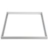 UFL-P60A 6060-H43 WHITE Рамка для накладного и подвесного монтажа универсальных панелей Premium+, 600х600х43мм, Цвет белый - фото 1