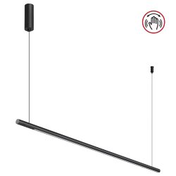 Светильник подвесной светодиодный диммируемый со сменой цветовой температуры (управление сенсор) «Novotech» 359307, серия: FERMO (крепление на планке)