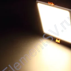 Светодиодный светильник MBD-101 MB22 (22W, square, warm white)