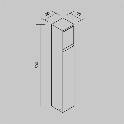 Уличная розетка Nido 2000Вт IP 54 (Графит) - фото 9