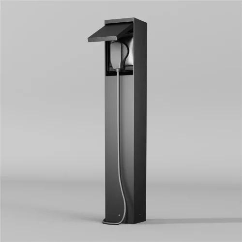 Уличная розетка Нидо / Nido 2000Вт IP 54 (Графит) O460FL-GF01SC - фото 8