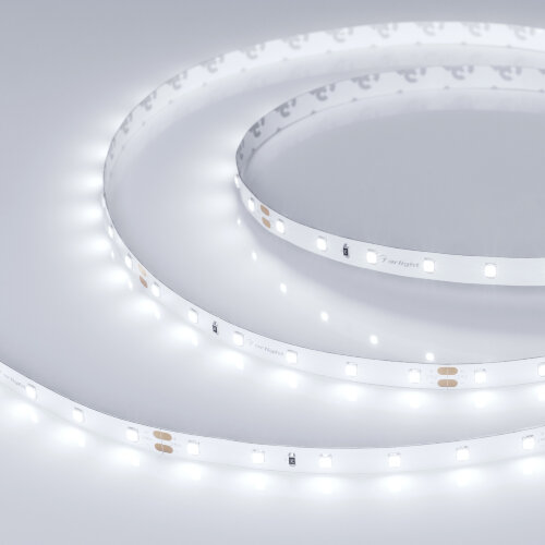 Светодиодная лента RT-A60-8mm 24V Day5000 CRI98 (4.8 W/m, IP20, 2835, 5m) (Arlight, 4.8 Вт/м, IP20) 021412(2) - фото
